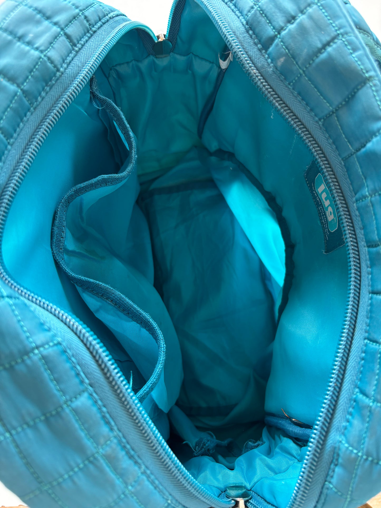 Turquoise LUG Travel/Diaper Bag