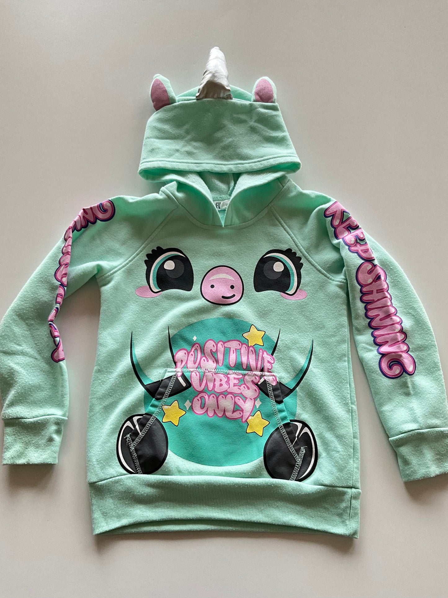 Mint Unicorn Hoodie