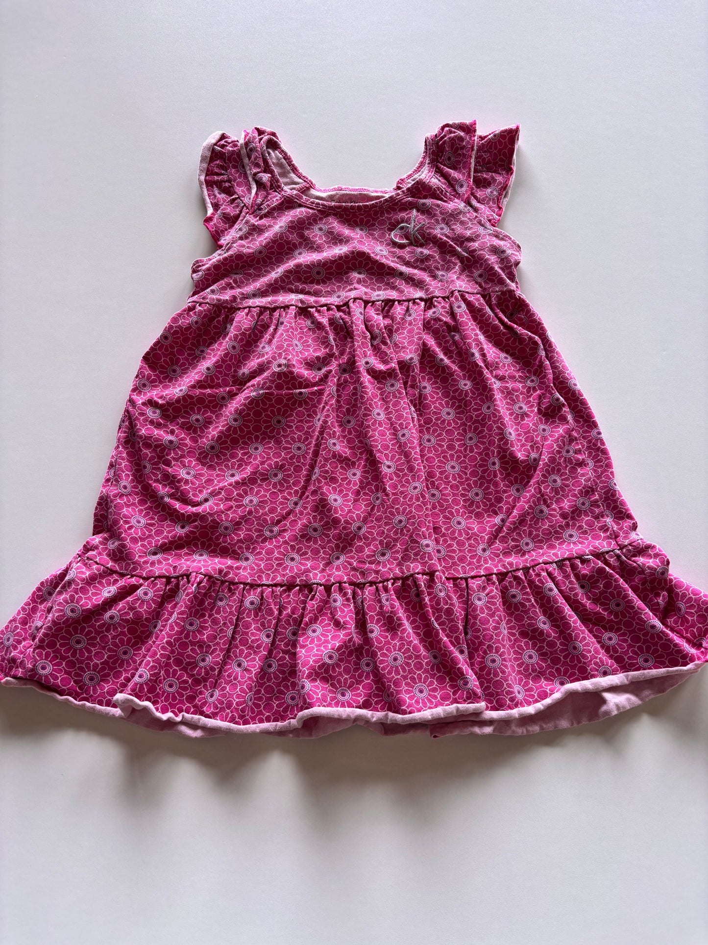 Pink Floral Dress