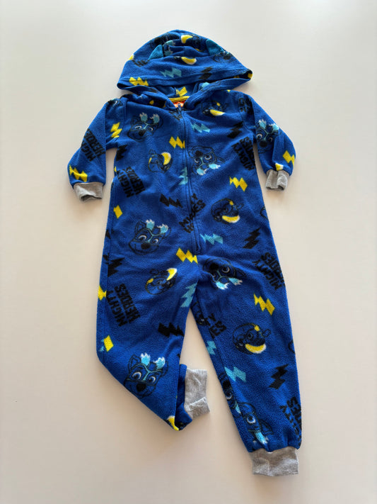 Blue Fleece Paw Patrol Footless Sleeper