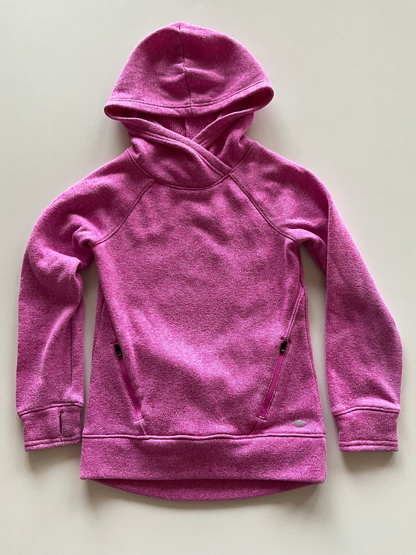Thick Knit Pink Hoodie