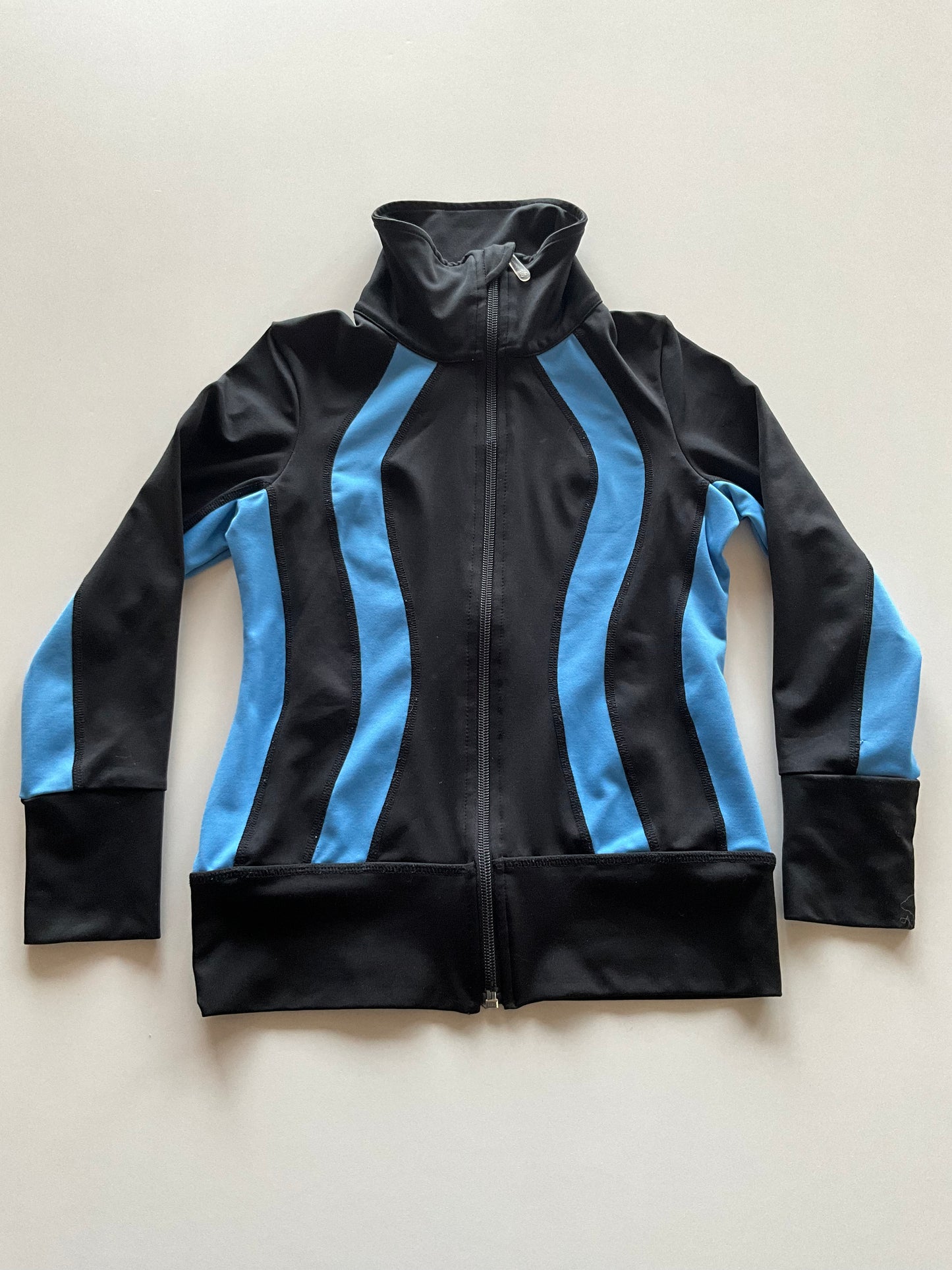 Black & Blue Zip Up