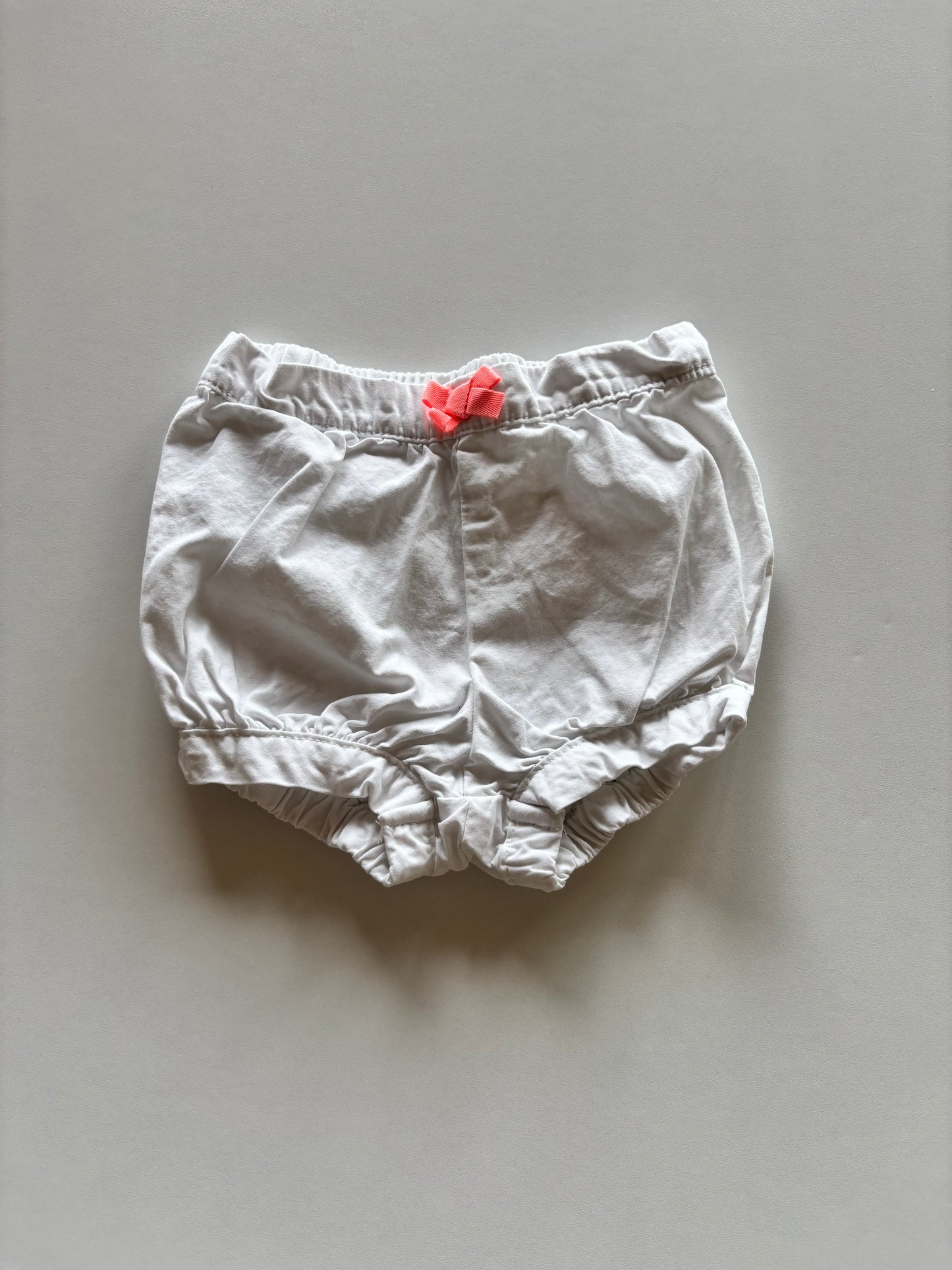 White Bubble Shorts