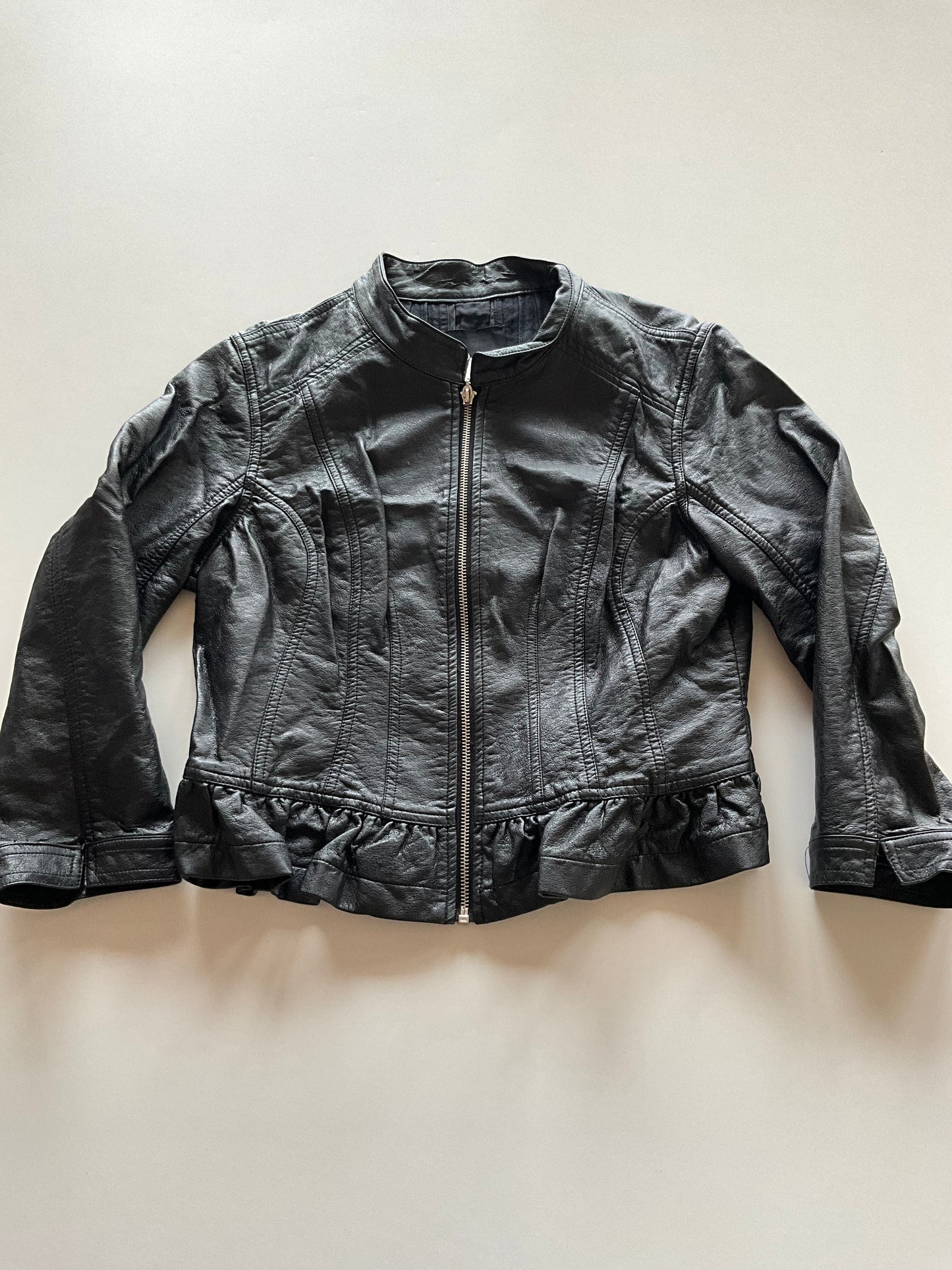 Faux Leather Jacket