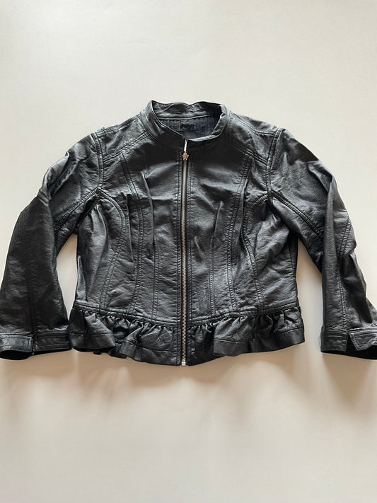 Faux Leather Jacket