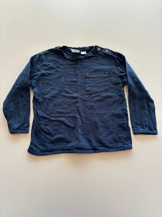 Navy Pocket Shirt