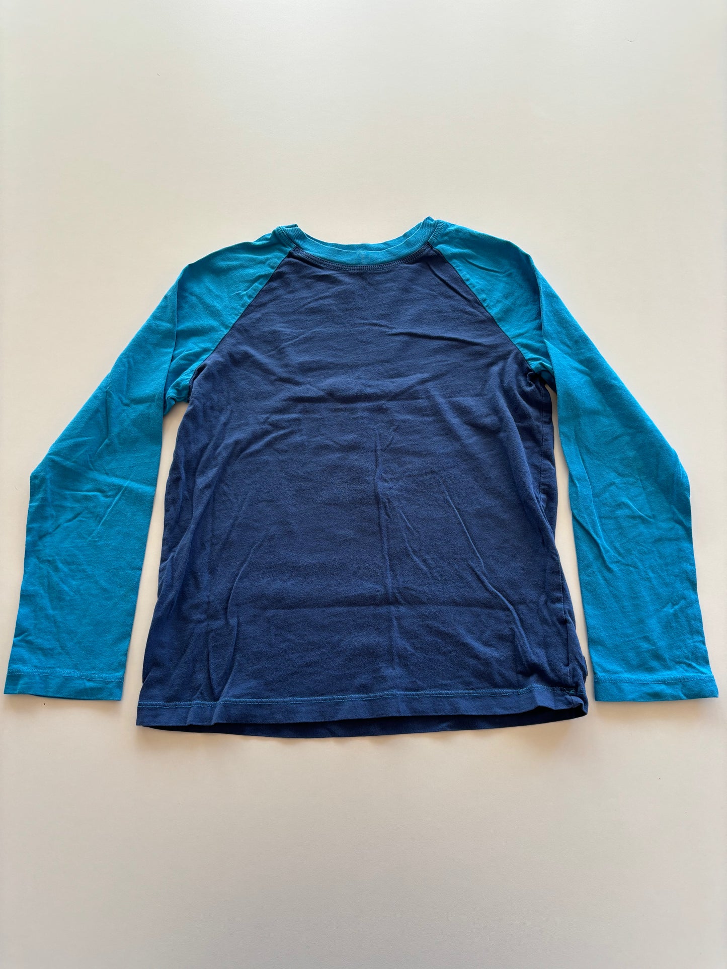 Blue Colourblock Shirt