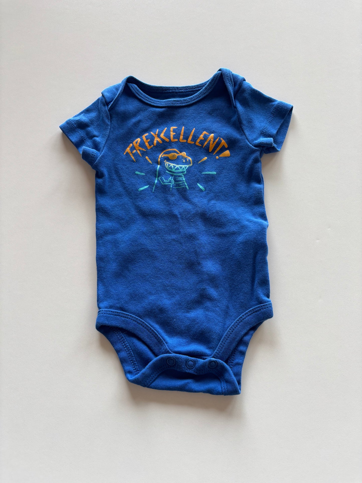 Blue T-Rexcellent Onesie