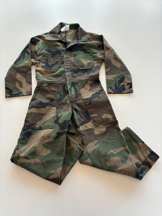 Canvas Camo Coveralls