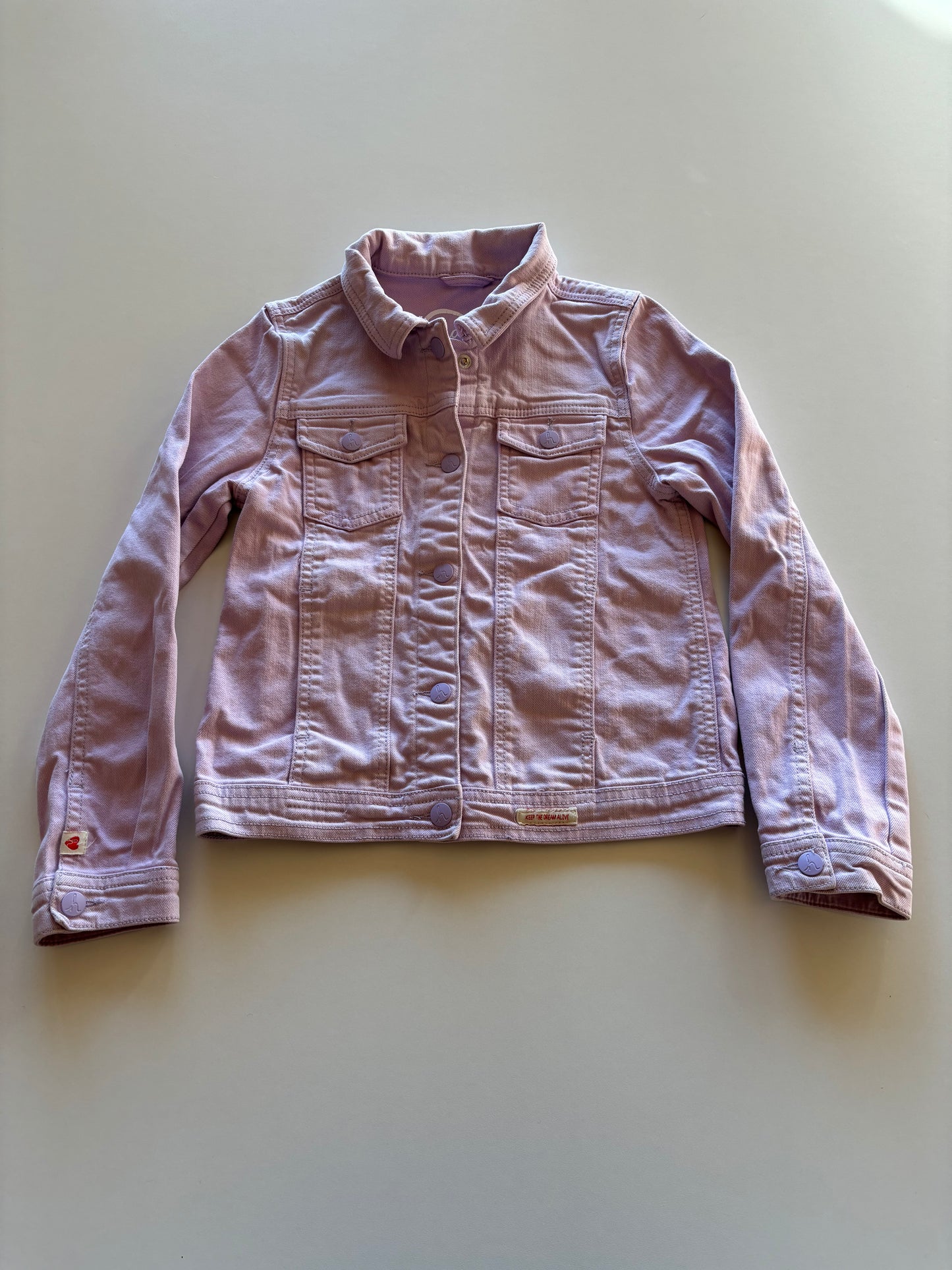 Lilac Denim Jacket