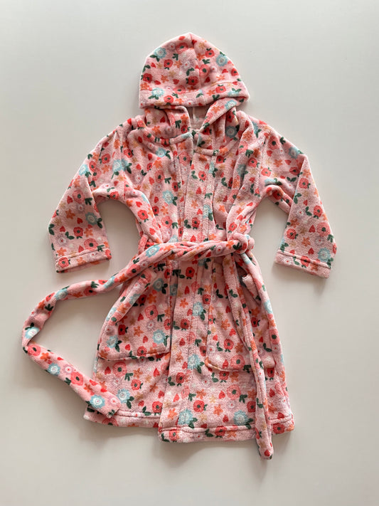 Pink Floral House Robe