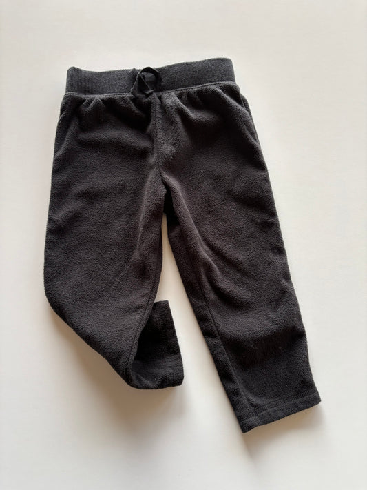 Black Fleece Pants