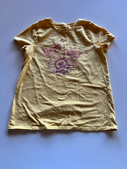 Yellow Sunflower & Butterfly Tee