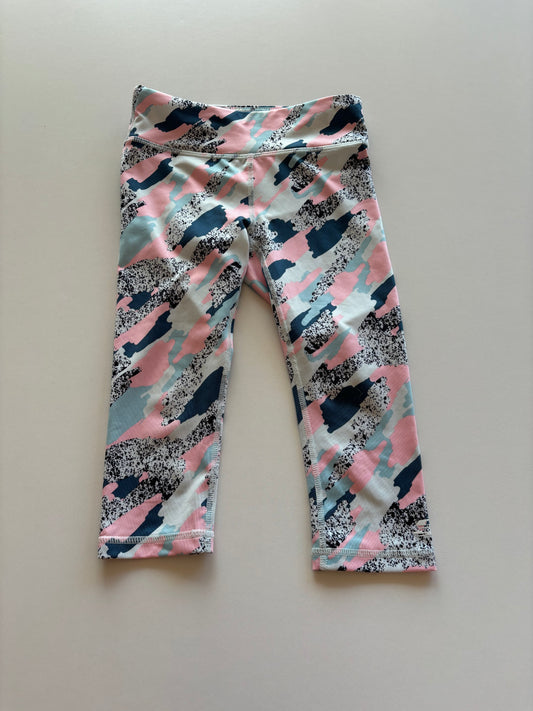 Feminine Camo Athletic Capris