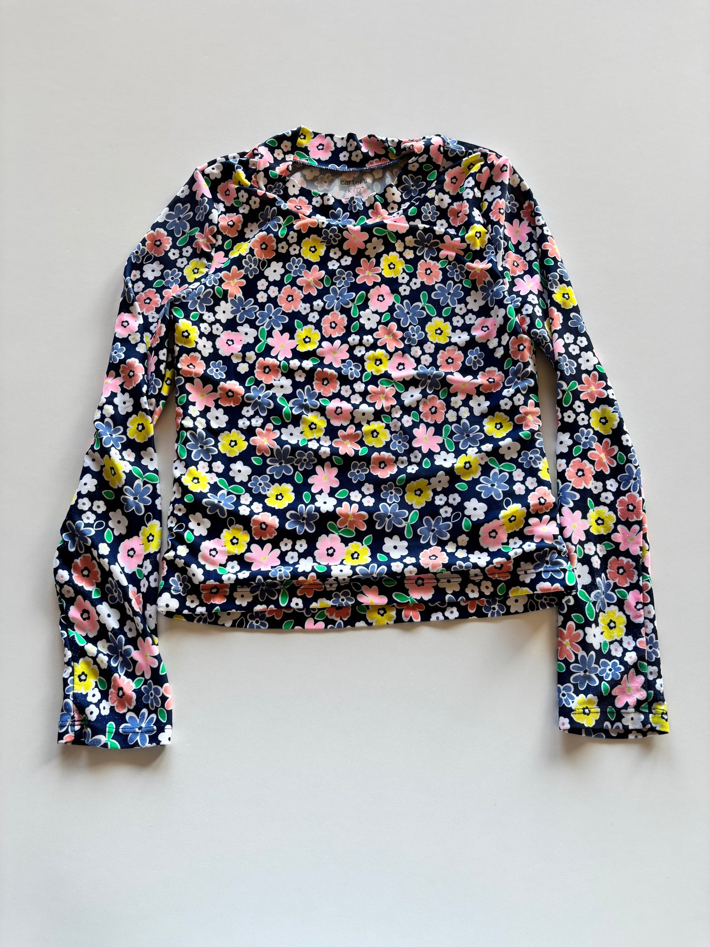 Navy Floral Rashguard
