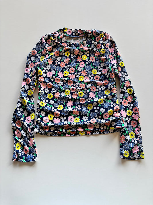 Navy Floral Rashguard