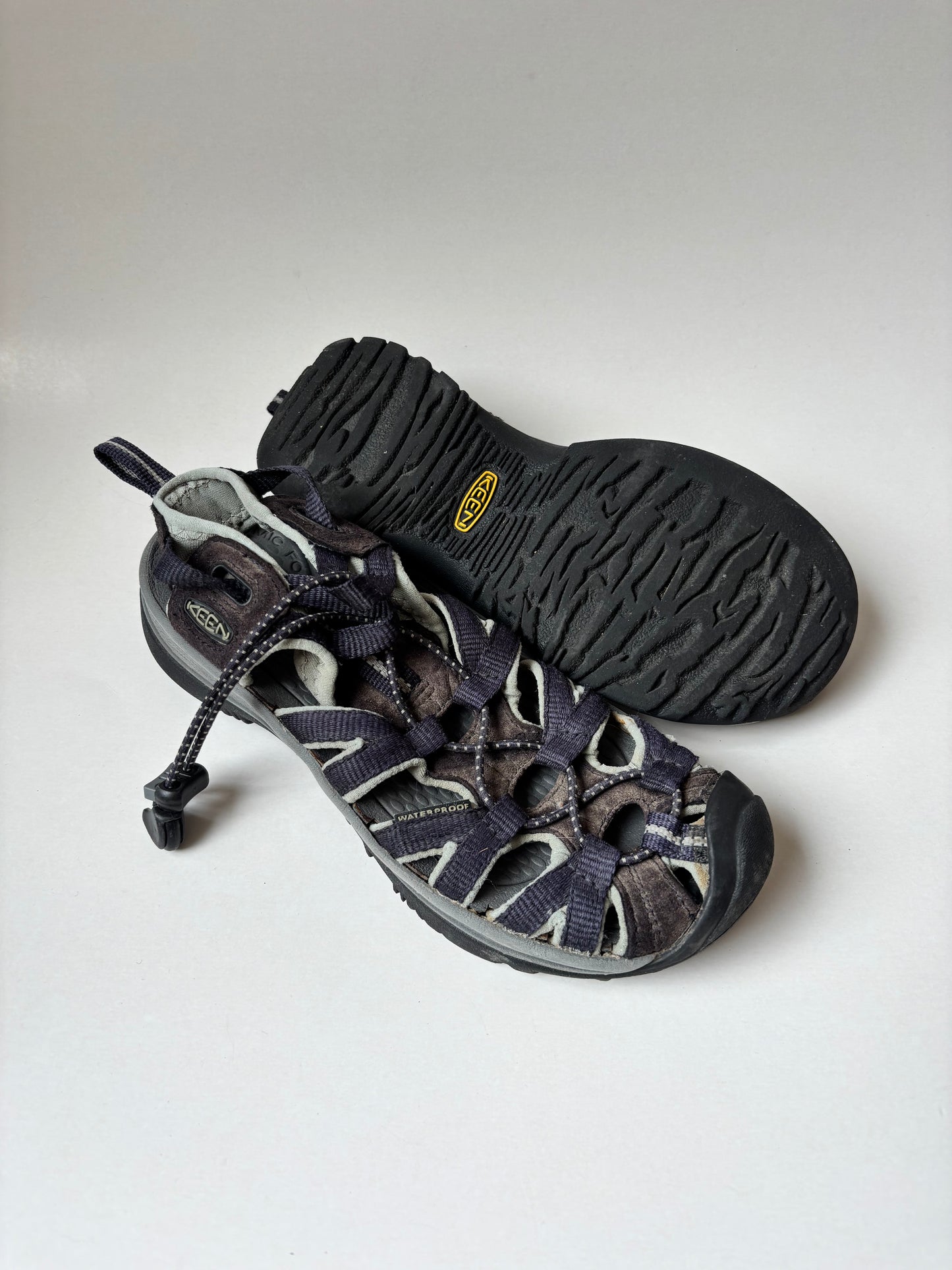 Black & Grey Keen Sandals