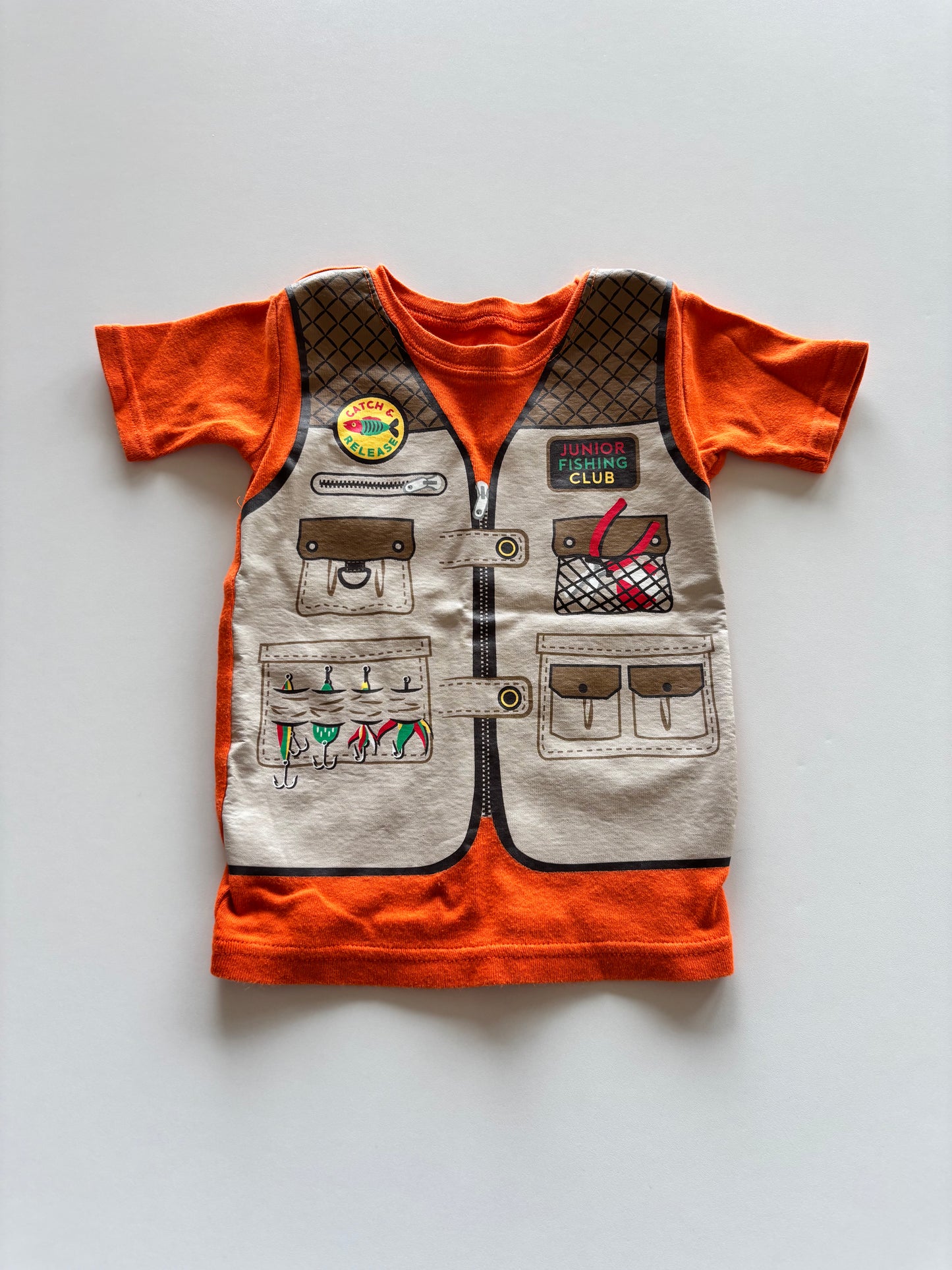 Orange Junior Fishing Club Tee