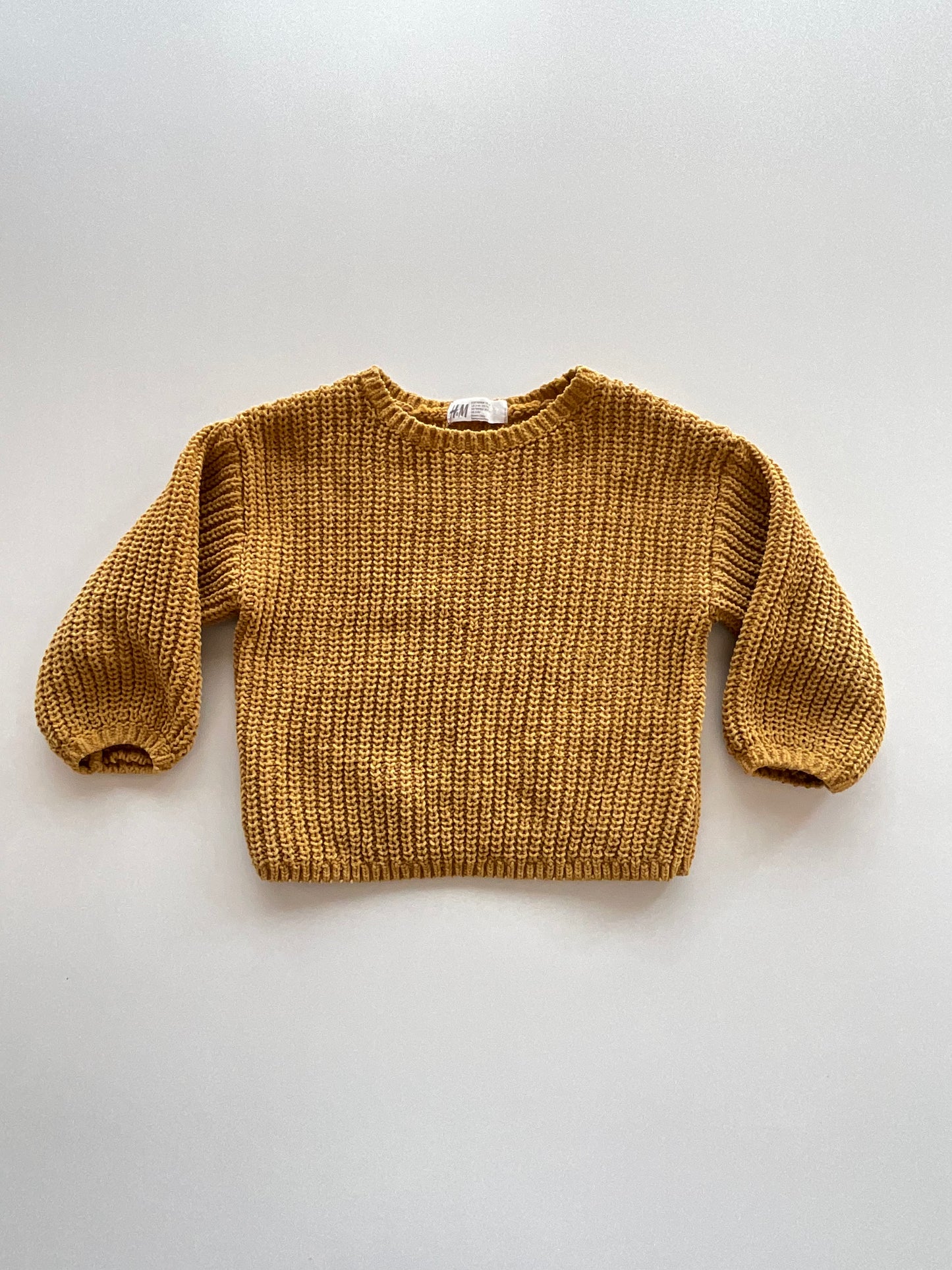 Dark Mustard Knit Sweater