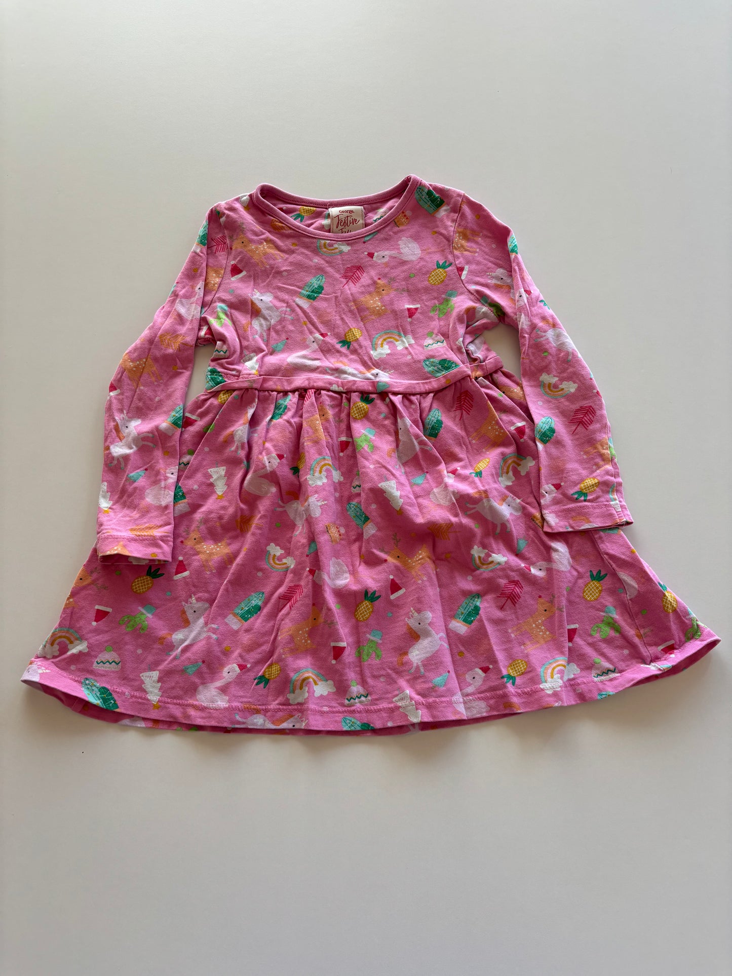 Pink Festive Dress