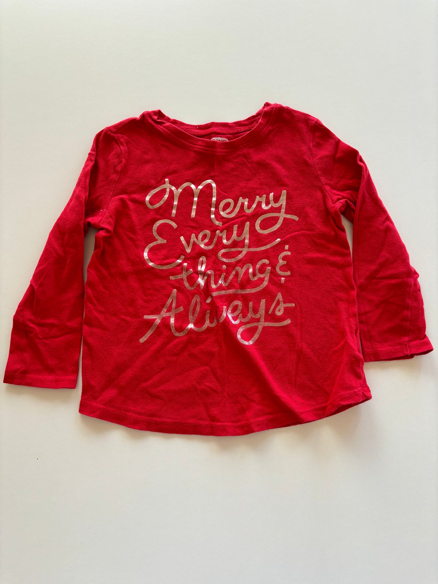 Red Merry Everything Shirt