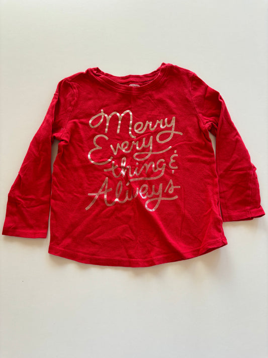 Red Merry Everything Shirt
