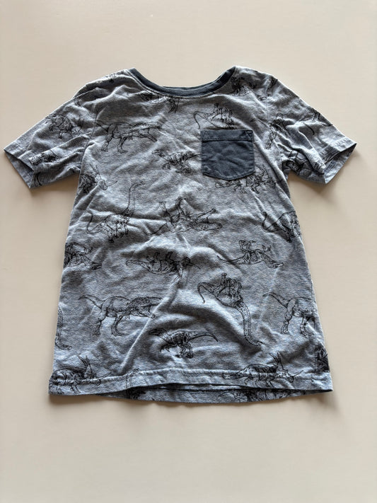 Blue Dino Pocket Tee