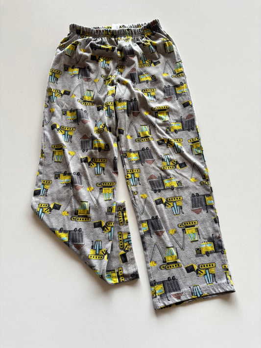 Grey Construction Sleep Pants