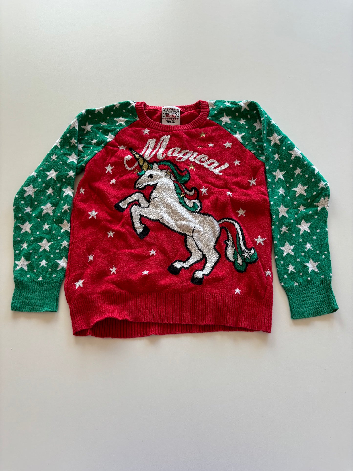 Christmas Unicorn Sweater