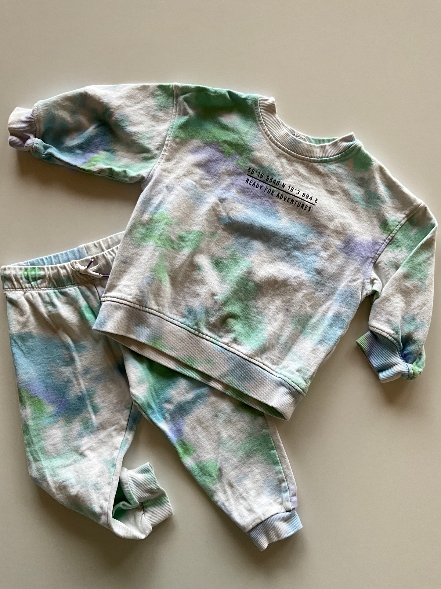 2pc Tie Dye Leisure Suit