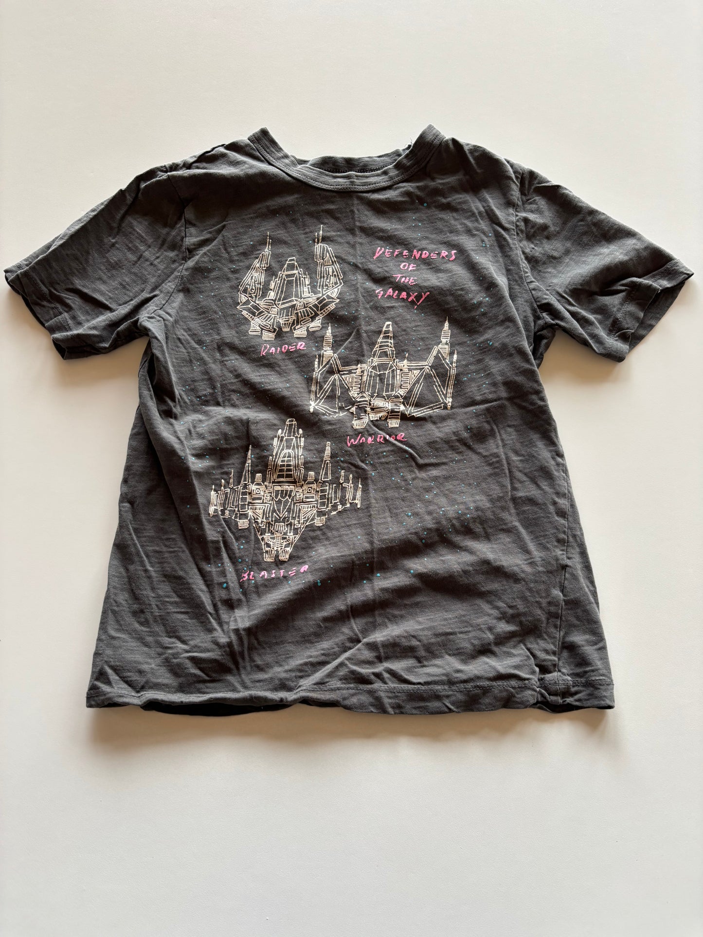 Grey Spaceships Tee