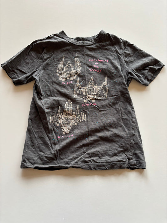 Grey Spaceships Tee