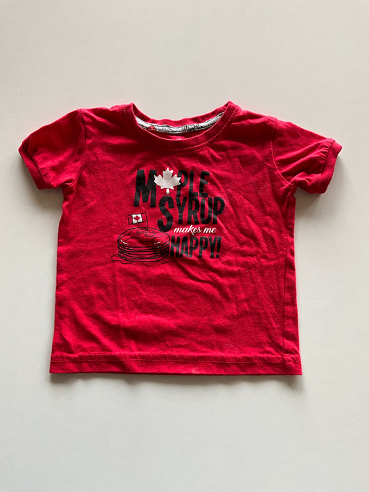 Red Maple Syrup Tee