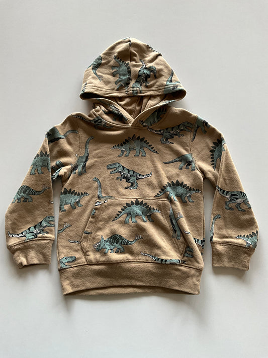 Brown Dinosaur Hoodie