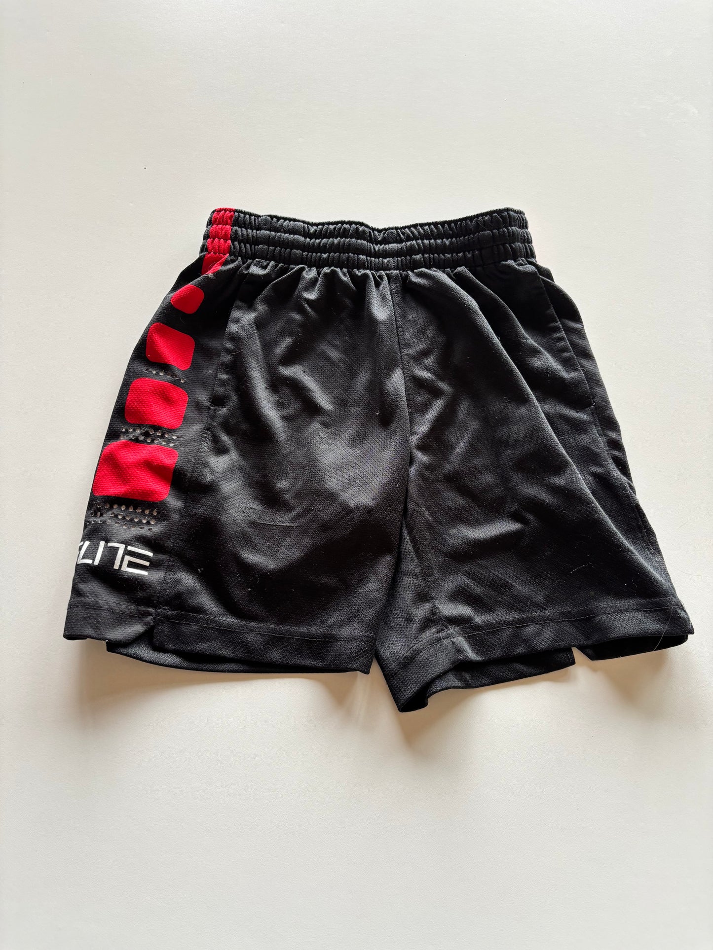 Black & Red Athletic Shorts