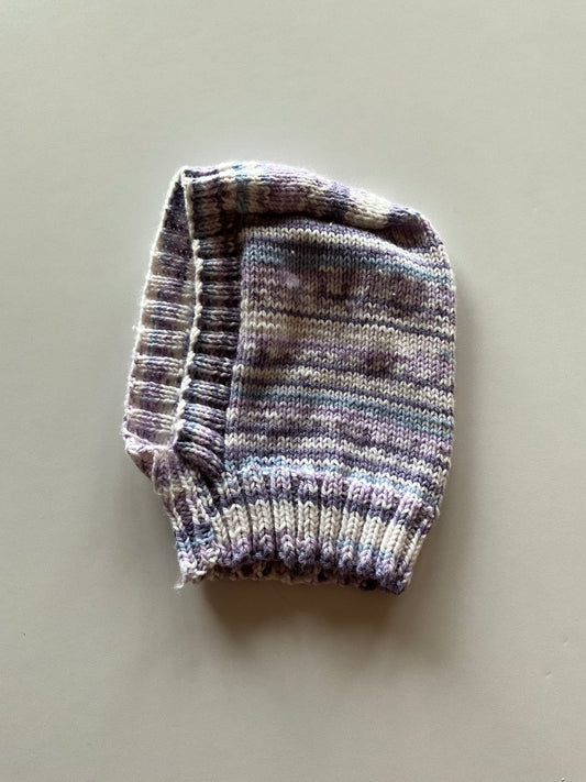 Purple Knit Balaclava