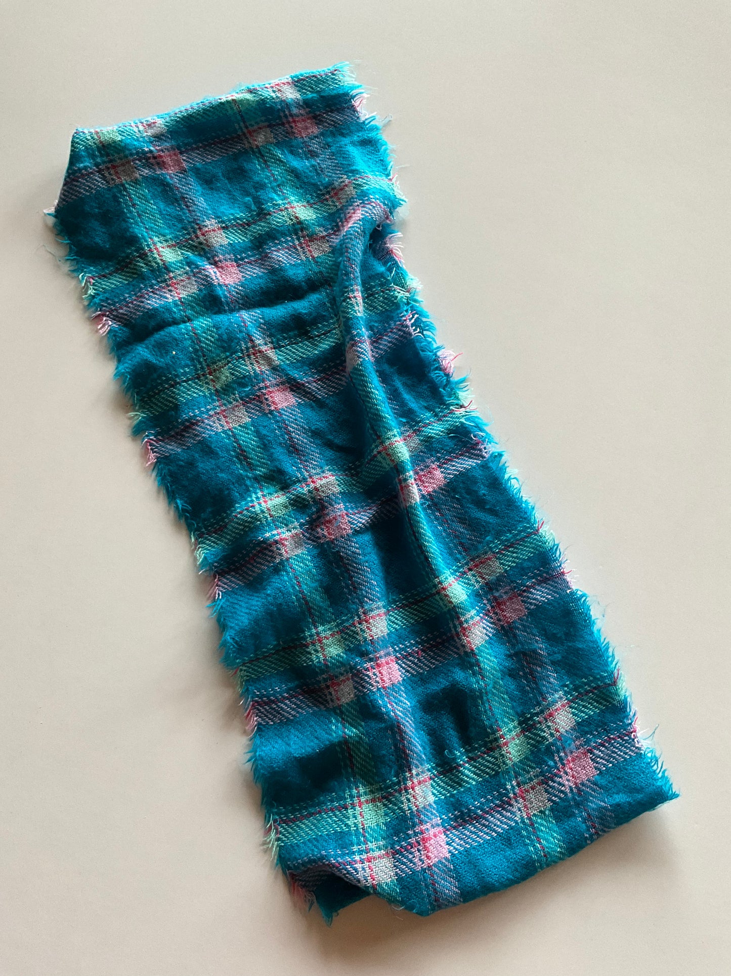 Blue & Pink Infinity Scarf