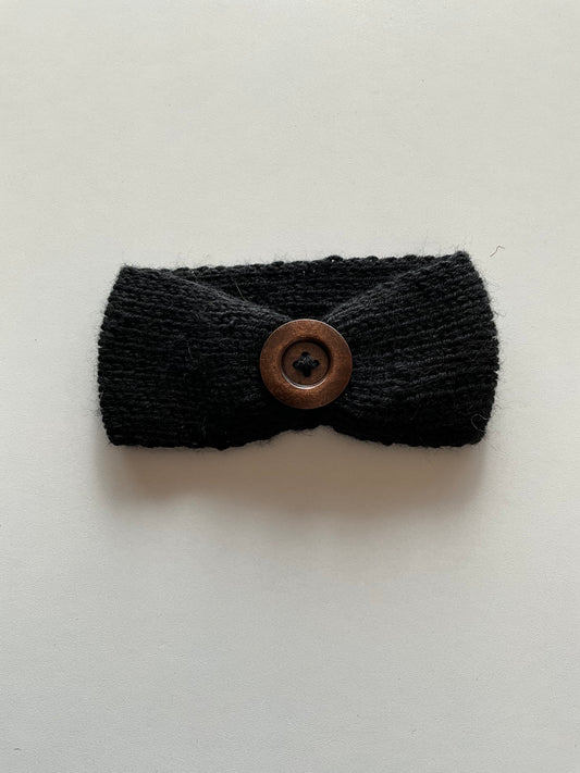 Black Knit Headband