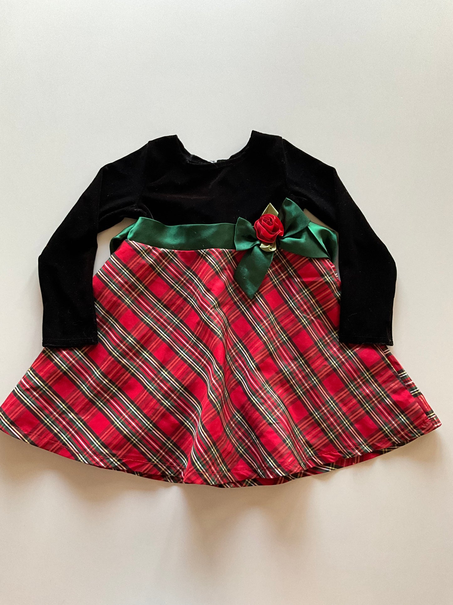 Christmas Plaid Dress