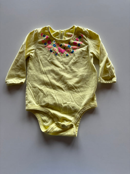 Yellow Butterfly Onesie