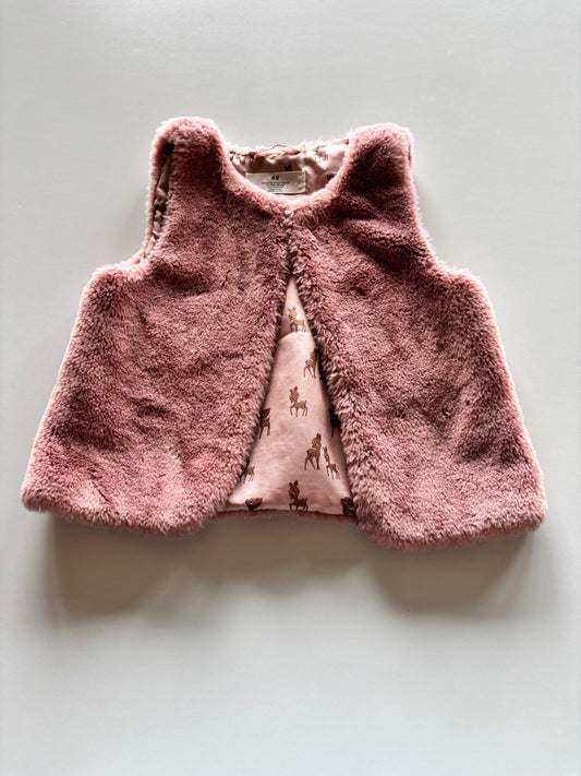 Pink Fuzzy Vest