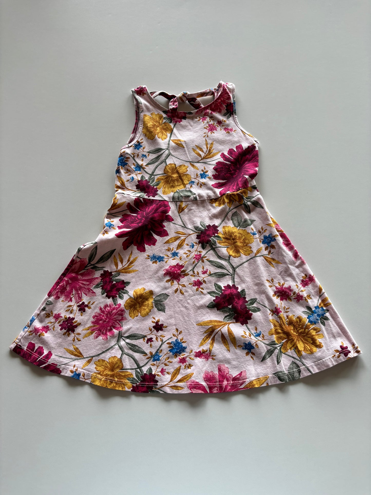 Pink Floral Dress