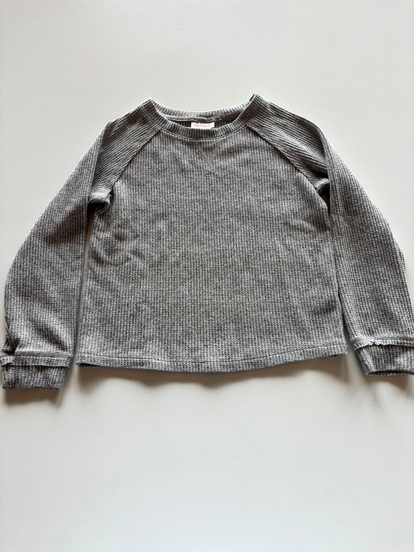 Grey Waffle Shirt
