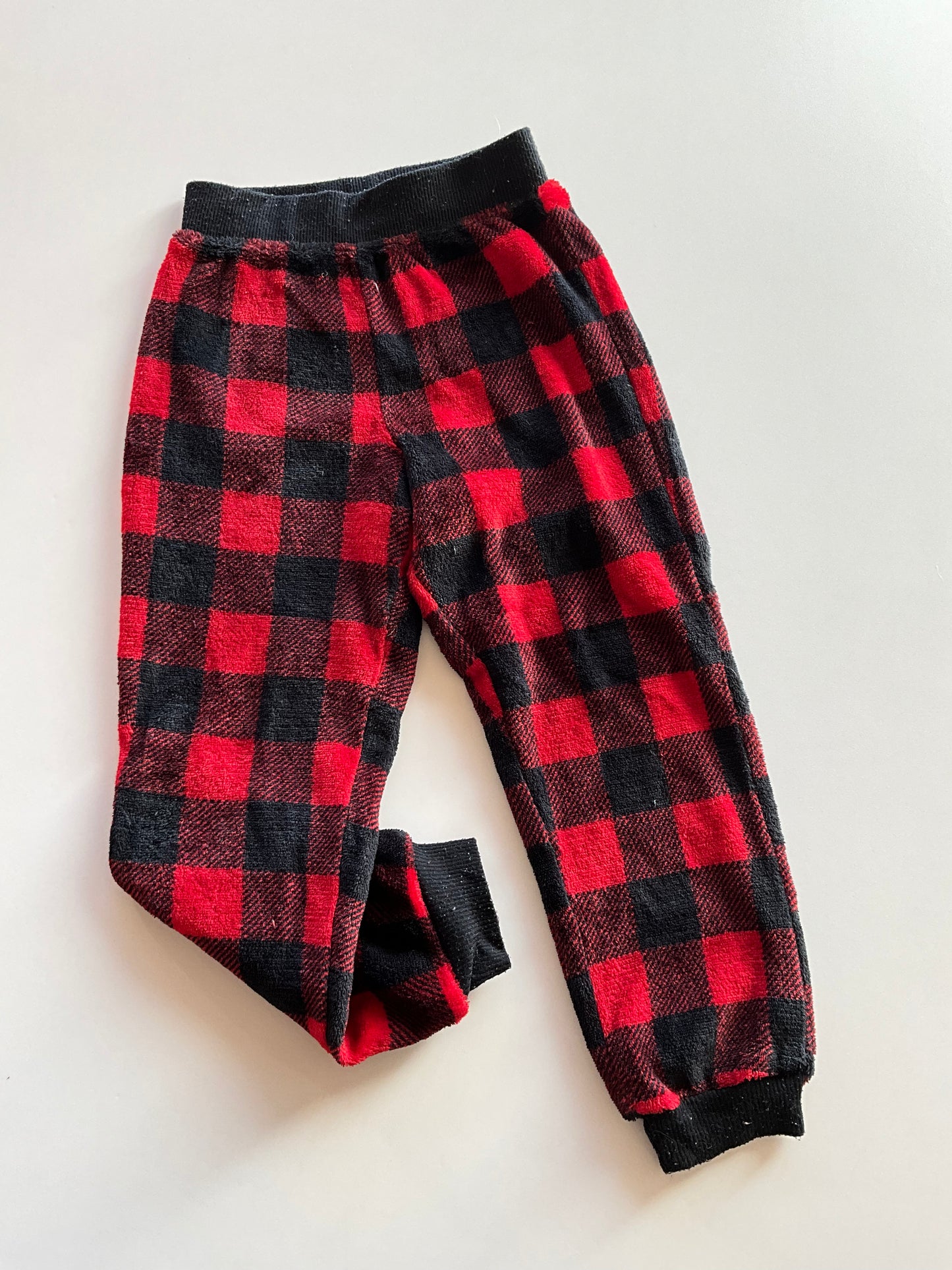 Thick Fleece Buffalo Plaid Pants