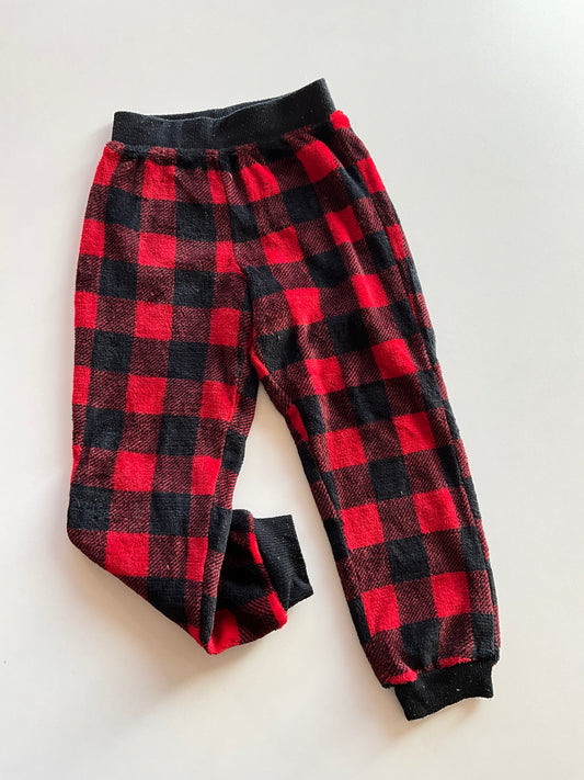 Thick Fleece Buffalo Plaid Pants