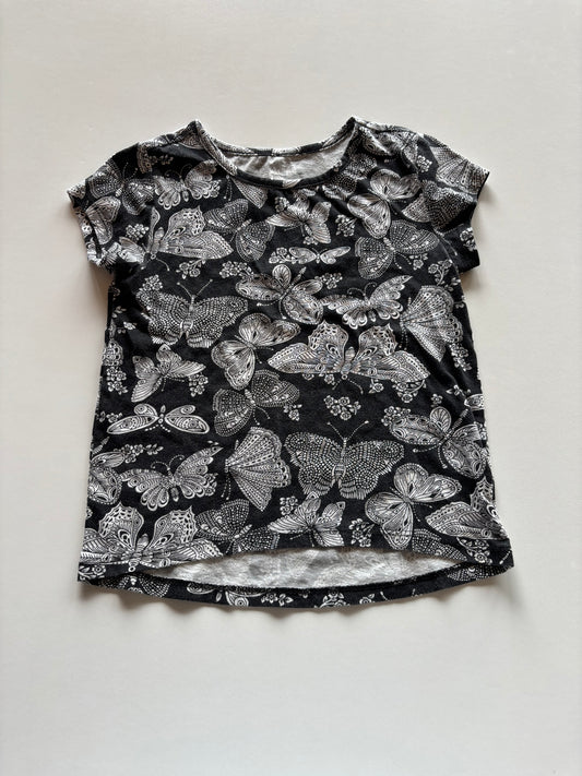 Black & White Butterfly Tee