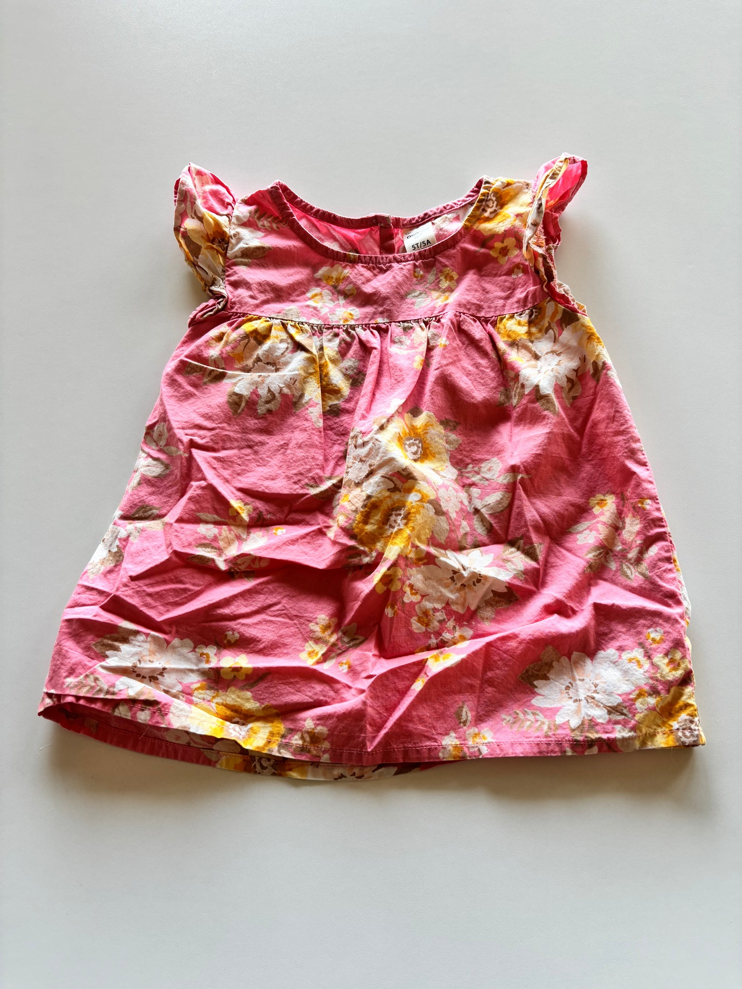 Pink Floral Blouse