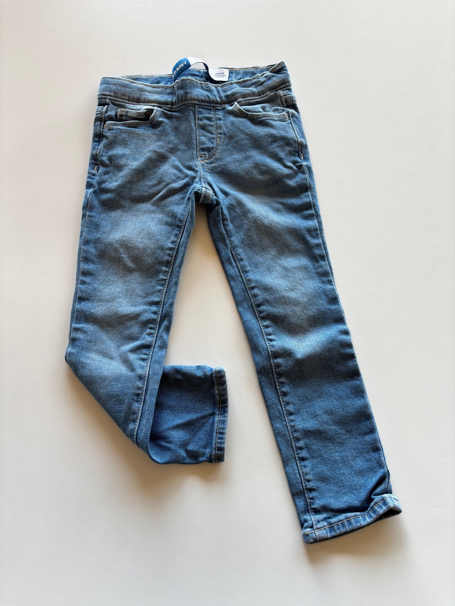 Pull On Light Blue Skinny Jeans