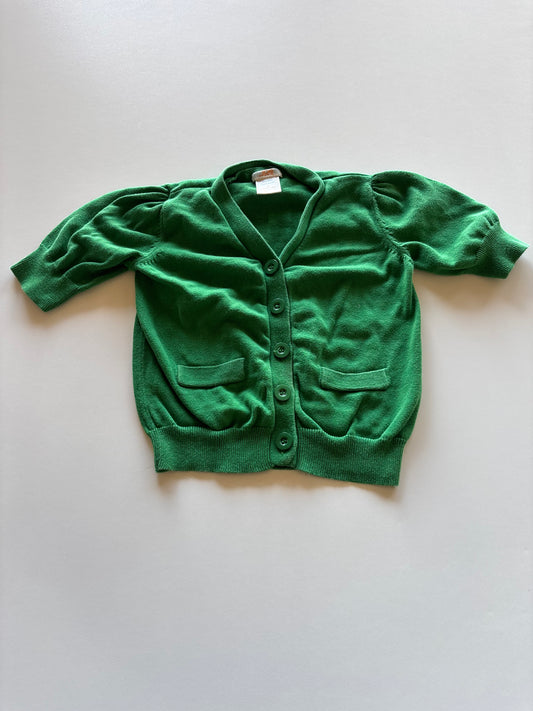 Green Button Up Cardigan