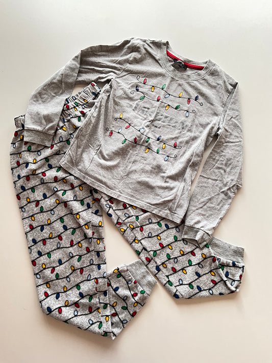 2pc Christmas Lights Pajamas